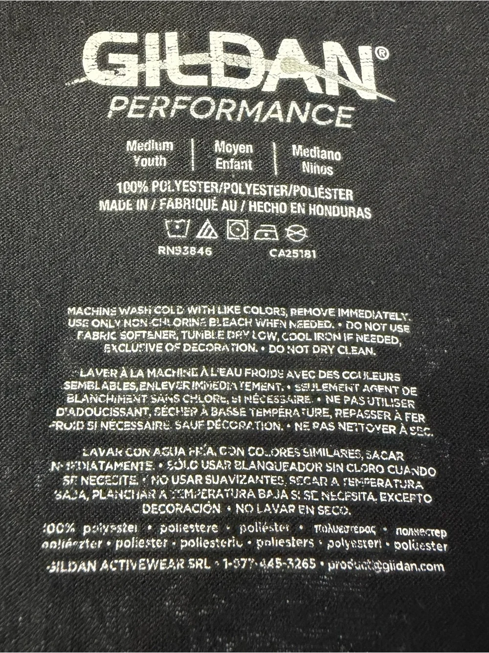 Gildan comfortable black
